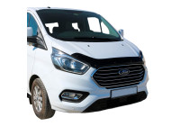 Protection de capot à sens unique pour Ford Transit Custom MK1 Facelift 2018-2023 – Noir brillant