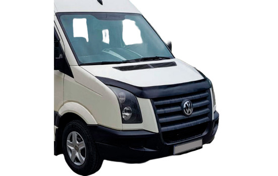Protection de capot à usage unique pour Volkswagen Crafter MK1 et MK1 Facelift 2006-2016 - Noir brillant