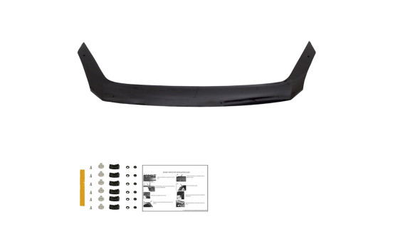 Protection de capot à usage unique pour Volkswagen Crafter MK1 et MK1 Facelift 2006-2016 - Noir brillant, Image 3
