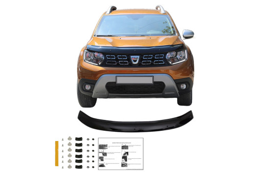 Protection de capot anti-gravillons Oneway pour Dacia Duster II 2018-2024 - Noir brillant, Image 2