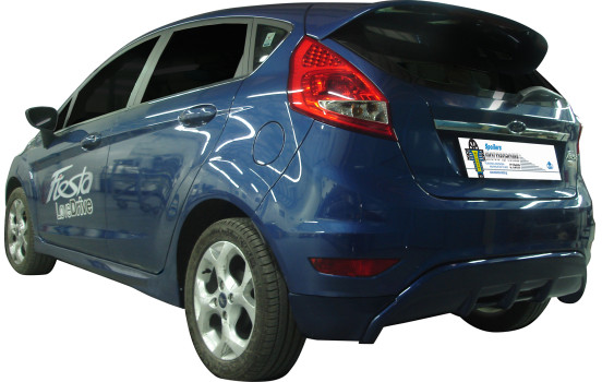 Chemise de pare-chocs arrière (Diffuseur) Ford Fiesta VII 9 / 2008- (ABS)