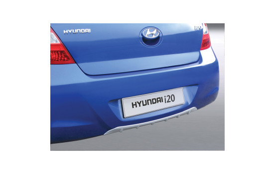 Chemise de pare-chocs arrière RGM (Diffuseur) Hyundai i20 3/5-door 2009-2015 silver (ABS), Image 2