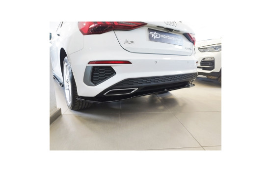 Diffuseur de pare-chocs arrière Motordrome pour Audi A3 (8Y) Sportback S-Line 2020-2024 (ABS), Image 3