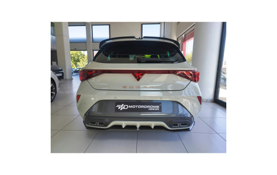 Diffuseur de pare-chocs arrière Motordrome pour Cupra Leon Mk1 Facelift 2024- (ABS), Image 2