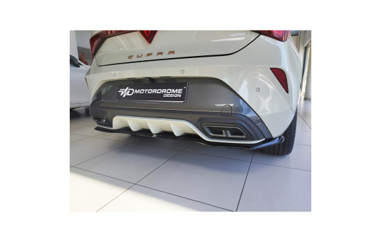 Diffuseur de pare-chocs arrière Motordrome pour Cupra Leon Mk1 Facelift 2024- (ABS), Image 4