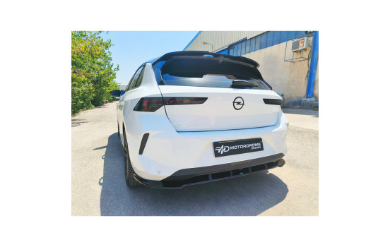 Diffuseur de pare-chocs arrière Motordrome pour Opel Astra L Hatchback 2021- (ABS), Image 2