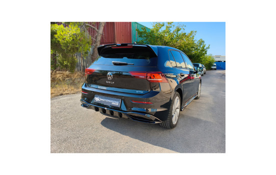 Diffuseur de pare-chocs arrière Motordrome pour Volkswagen Golf 8 (2020-2021) avec ABS, Image 4