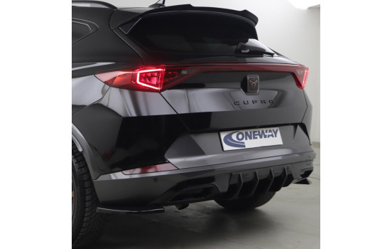 Diffuseur de pare-chocs arrière Oneway pour Cupra Formentor 2020-2024 - Noir brillant