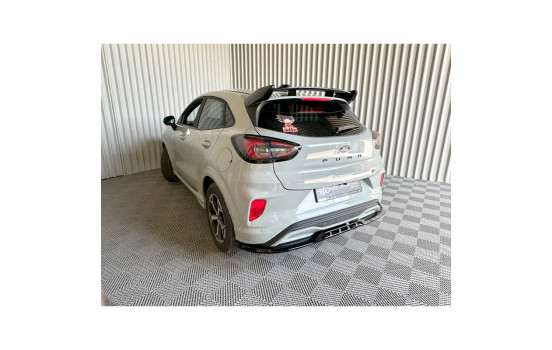 Diffuseur de pare-chocs arrière pour Ford Puma ST-Line Facelift 2024- (ABS noir brillant), Image 2