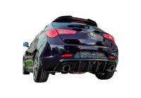 Diffuseur de pare-chocs arrière unidirectionnel pour Alfa Romeo Giulietta 2010-2020 - Version 2