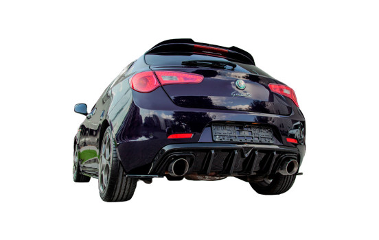 Diffuseur de pare-chocs arrière unidirectionnel pour Alfa Romeo Giulietta 2010-2020 - Version 2