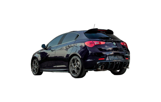 Diffuseur de pare-chocs arrière unidirectionnel pour Alfa Romeo Giulietta 2010-2020 - Version 2, Image 2