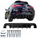 Diffuseur de pare-chocs arrière unidirectionnel pour Alfa Romeo Giulietta 2010-2020 - Version 2, Vignette 3