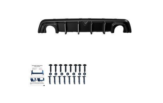 Diffuseur de pare-chocs arrière unidirectionnel pour Alfa Romeo Giulietta 2010-2020 - Version 2, Image 6