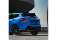 Diffuseur de pare-chocs arrière unidirectionnel pour BMW Série 1 F40 M-Pack/M135i 2019- - Noir brillant