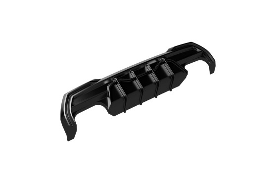 Diffuseur de pare-chocs arrière unidirectionnel pour BMW Série 1 F40 M-Pack/M135i 2019- - Noir brillant, Image 10