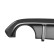 Diffuseur de pare-chocs arrière unidirectionnel pour BMW Série 3 G20/G21 2018-2022 – Noir brillant, Vignette 6