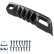 Diffuseur de pare-chocs arrière unidirectionnel pour Cupra Leon HB MK1 2020-2024 – Noir brillant, Vignette 5