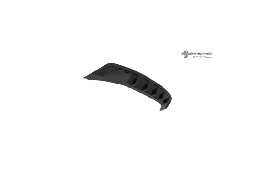 Jupe de pare-chocs arrière (Diffuseur) adaptable à Seat Leon 5F 5 portes Facelift 2017-2020 hors FR (ABS), Image 2