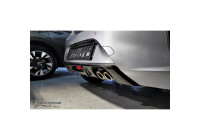 Jupe de pare-chocs arrière (Diffuseur) pour Opel Corsa F GS-Line 2019- (ABS)