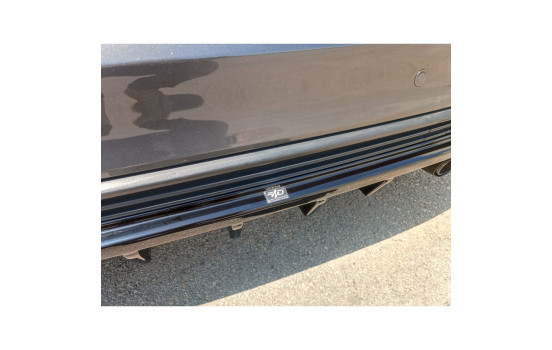 Jupe de pare-chocs arrière (Diffuseur) sur mesure pour Ford Focus IV ST/ST-Line HB 2018-2022 (ABS Noir Brillant), Image 7