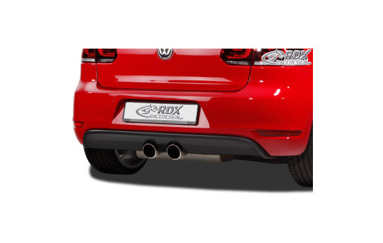 Jupe de pare-chocs arrière (diffuseur) sur mesure pour Volkswagen Golf VI GTI/ GTD 2007-2013 (GFK)