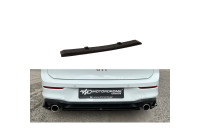 Jupe de pare-chocs arrière (Diffuseur) sur mesure pour Volkswagen Golf VIII (CD1) GTI 2020- (ABS Noir brillant)