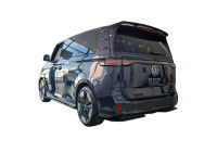 Jupe de pare-chocs arrière (Diffuseur) sur mesure pour Volkswagen ID.Buzz (Bus/Cargo) 2022- (ABS Noir brillant)