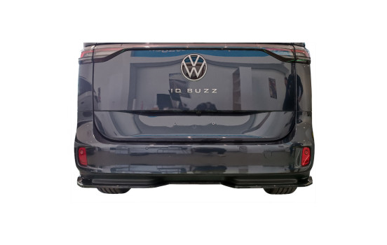 Jupe de pare-chocs arrière (Diffuseur) sur mesure pour Volkswagen ID.Buzz (Bus/Cargo) 2022- (ABS Noir brillant), Image 3