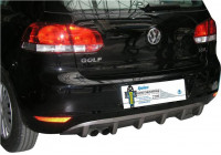 Jupe de pare-chocs arrière (Diffuseur) Volkswagen Golf VI 3/5-door 2008-2012 (ABS)