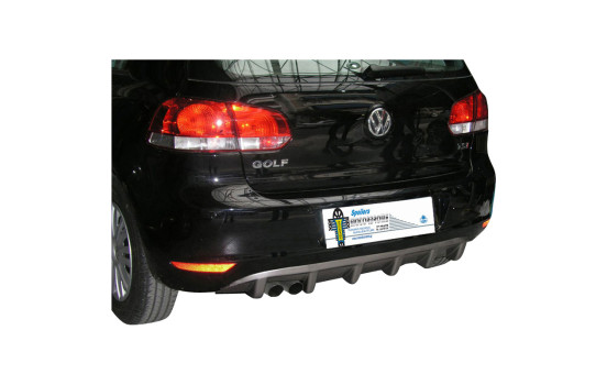 Jupe de pare-chocs arrière (Diffuseur) Volkswagen Golf VI 3/5-door 2008-2012 (ABS), Image 2