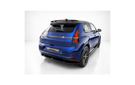 Jupe de pare-chocs arrière Motordrome compatible avec Renault 5 E-Tech 2024- (ABS)