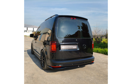 Jupe de pare-chocs arrière Motordrome (diffuseur) compatible avec Volkswagen Caddy 2015-2020 (ABS), Image 2