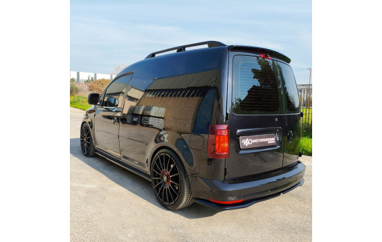 Jupe de pare-chocs arrière Motordrome (diffuseur) compatible avec Volkswagen Caddy 2015-2020 (ABS), Image 3