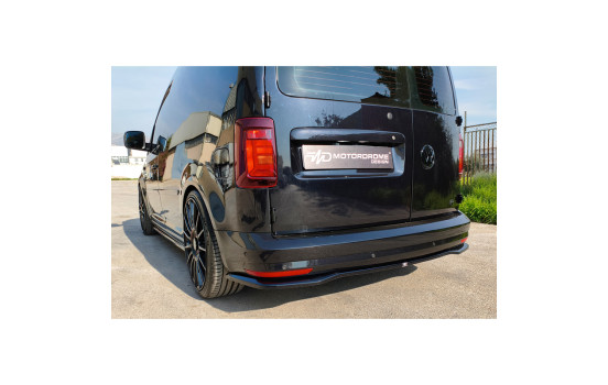 Jupe de pare-chocs arrière Motordrome (diffuseur) compatible avec Volkswagen Caddy 2015-2020 (ABS), Image 4