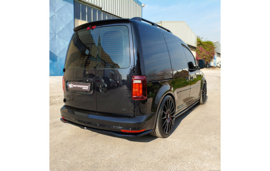 Jupe de pare-chocs arrière Motordrome (diffuseur) compatible avec Volkswagen Caddy 2015-2020 (ABS), Image 5