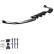Jupe de pare-chocs arrière Oneway pour BMW iX M-Pack i20 2021- - Noir brillant, Vignette 5