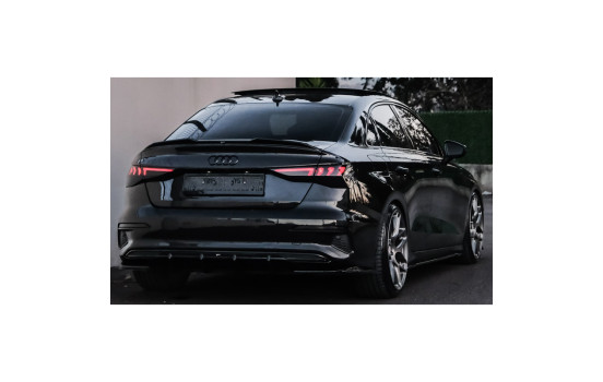 Jupe de pare-chocs arrière unidirectionnelle (diffuseur) Audi A3 (8Y) Berline/Sportback 2020-2024 excl. Ligne S/S3/RS3