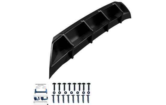 Jupe de pare-chocs arrière unidirectionnelle (diffuseur) Audi A3 (8Y) Berline/Sportback 2020-2024 excl. Ligne S/S3/RS3, Image 5