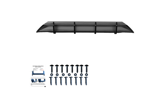 Jupe de pare-chocs arrière unidirectionnelle (diffuseur) Audi A3 (8Y) Berline/Sportback 2020-2024 excl. Ligne S/S3/RS3, Image 6