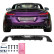 Jupe de pare-chocs arrière unidirectionnelle (diffuseur) BMW Z4 (G29) Pack M 2018-2022 et restylée 2022- - Noir brilla, Vignette 8