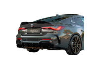 Jupe de pare-chocs arrière unidirectionnelle (diffuseur) pour BMW Série 4 G22/G23 Coupé/Cabriolet M-Pack/M440i