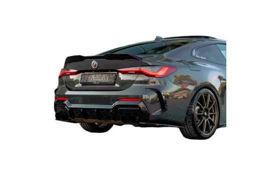 Jupe de pare-chocs arrière unidirectionnelle (diffuseur) pour BMW Série 4 G22/G23 Coupé/Cabriolet M-Pack/M440i
