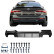Jupe de pare-chocs arrière unidirectionnelle (diffuseur) pour BMW Série 4 G22/G23 Coupé/Cabriolet M-Pack/M440i, Vignette 4