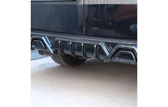 Jupe de pare-chocs arrière unidirectionnelle (diffuseur) pour Volkswagen Transporter T7 (2024) et Ford Transit Custom