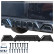 Jupe de pare-chocs arrière unidirectionnelle (diffuseur) pour Volkswagen Transporter T7 (2024) et Ford Transit Custom, Vignette 5