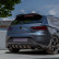 Jupe de pare-chocs arrière unidirectionnelle (diffuseur) Seat Leon (5F) HB FR Facelift 2017-2020 - Noir brillant