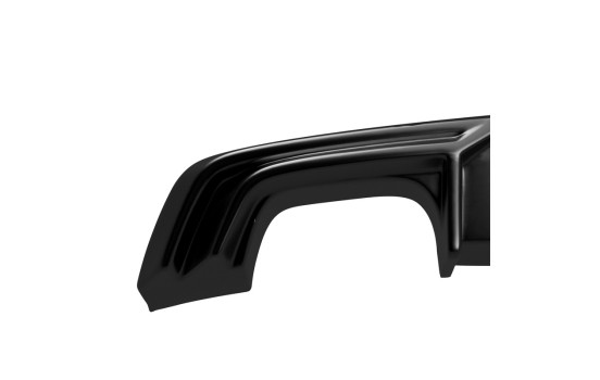 Jupe de pare-chocs arrière unidirectionnelle (diffuseur) Seat Leon (5F) HB FR Facelift 2017-2020 - Noir brillant, Image 10
