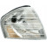 Clignotants avant blancs compatibles avec Mercedes-Benz W202 (1993-2000), Vignette 2