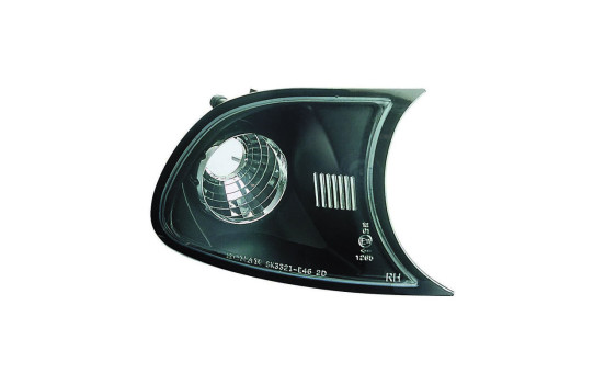Clignotants avant compatibles avec BMW Série 3 E46 Coupé/Cabriolet 2001-2003 - Noir, Image 2